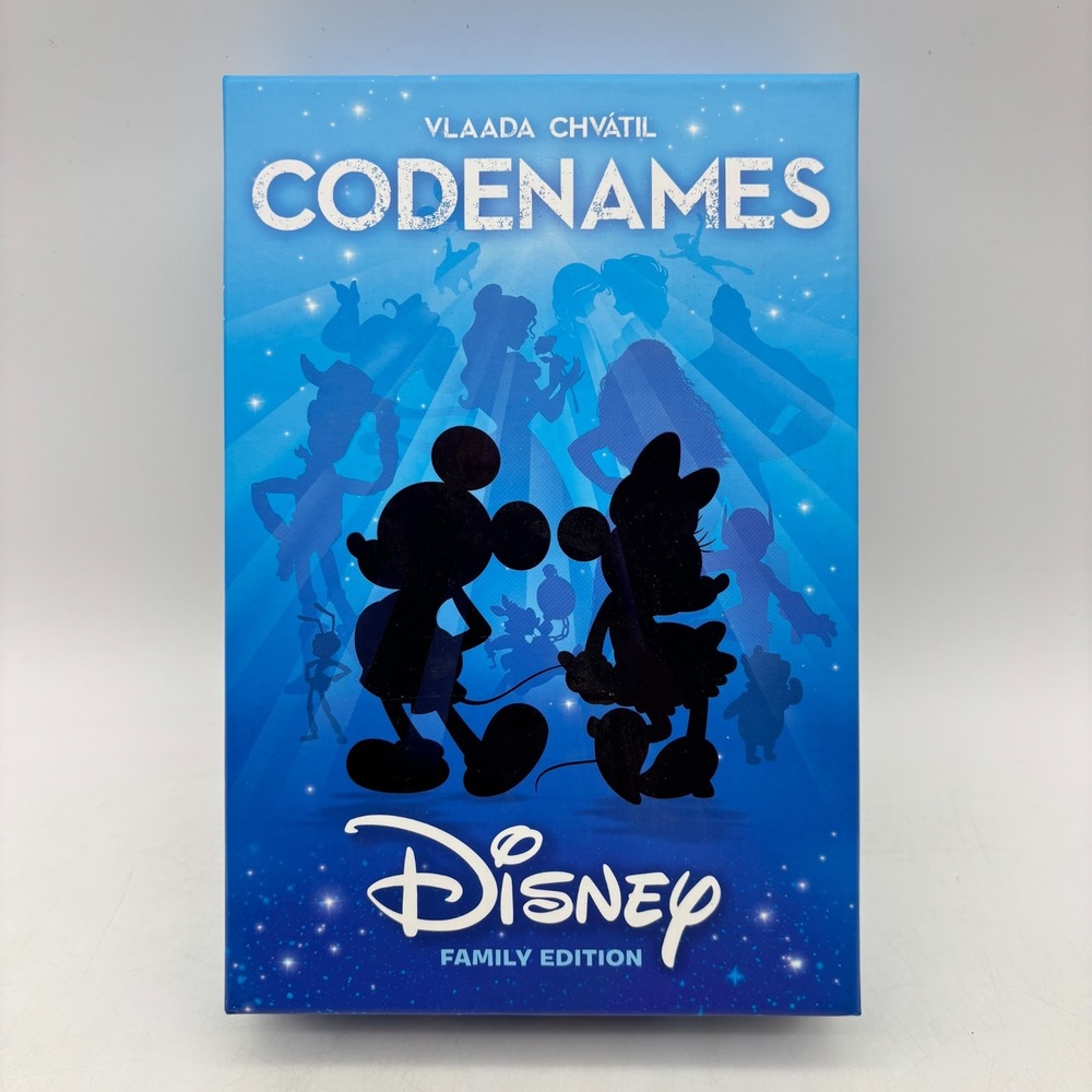 Codenames Disney Family Edition COMPLETE Czech Games Edition 2017 Clues Cards